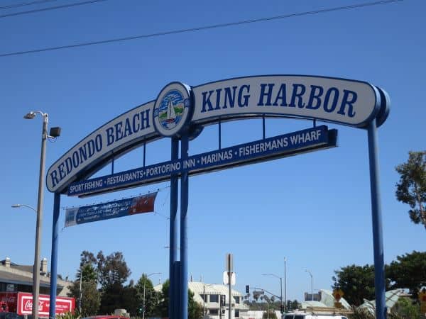Redondo Beach King Harbor Sign - Image 4