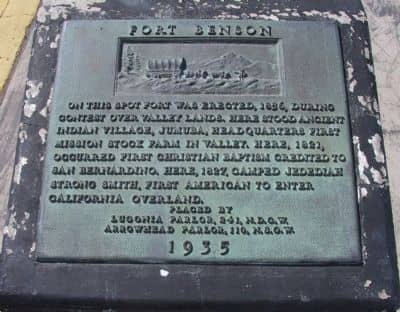 Fort Benson. California Historical Marker 617. - Image 3