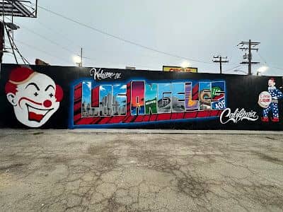 Welcome to Los Angeles Mural - Image 2