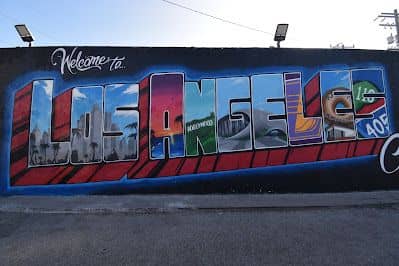 Welcome to Los Angeles Mural - Image 1