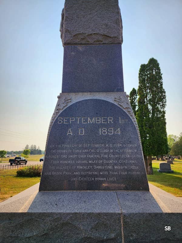 The Great Hinckley Fire State Monument - Image 2
