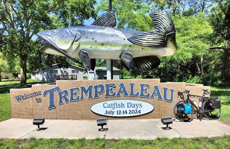 Trempealeau Catfish Statue - Image 1