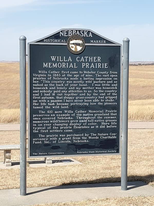 Willa Cather Memorial Prairie Historical Marker - Image 2