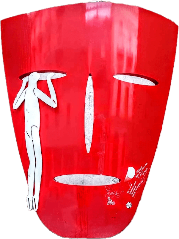 Mascherone rosso - Image 1