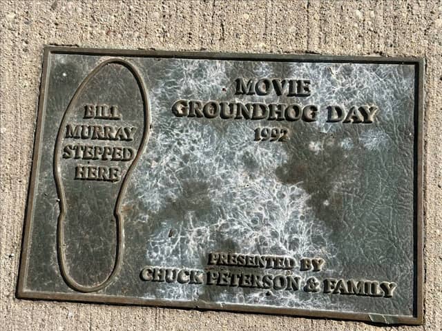 Groundhog Day Puddle Plaque - Image 1