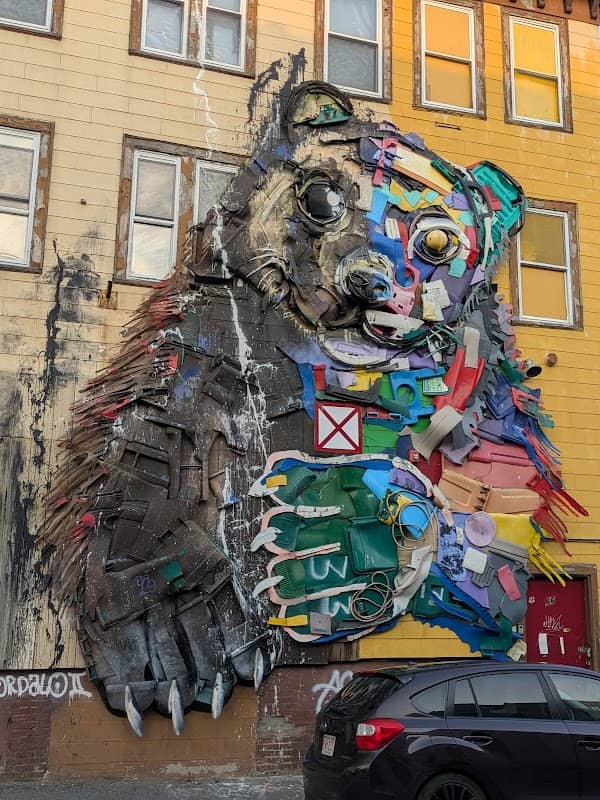 Half Baby Wolverine by Bordalo II. - Image 1