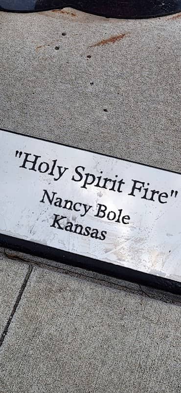 "Holy Spirit Fire" Sculpture - Image 2