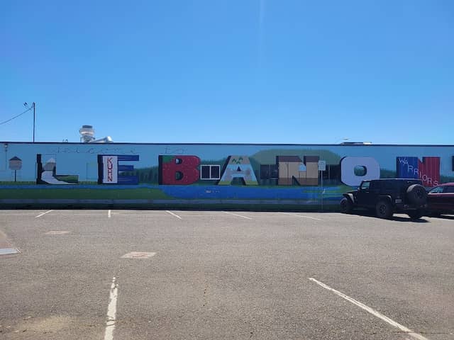 Welcome to Lebanon city mural - Image 1
