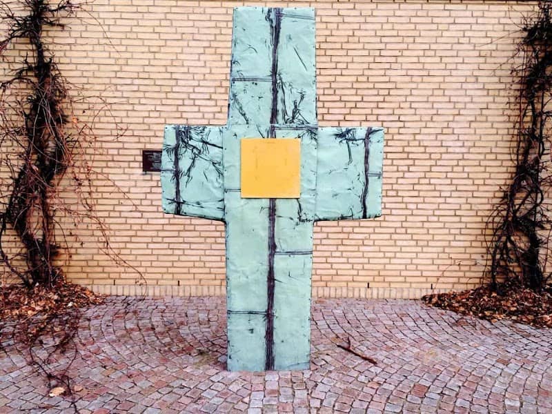 Skulptur “Kobberkors” - Image 1