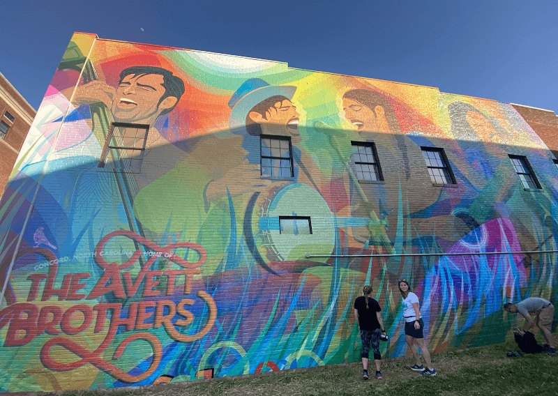 The Avett Brothers’ Tribute Mural - Image 2