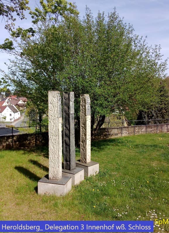 Skulptur drei Delegierte - Image 1
