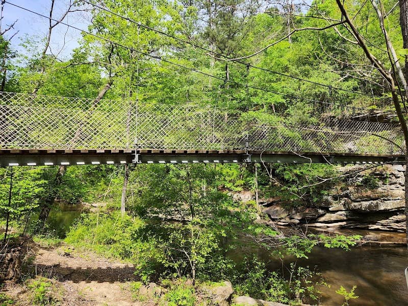 Noccalula Falls Suspension Bridge - Image 2