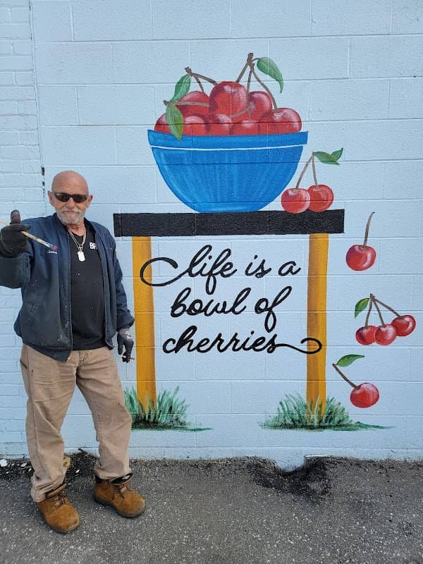 Welcome to Cherryville Mural - Image 1