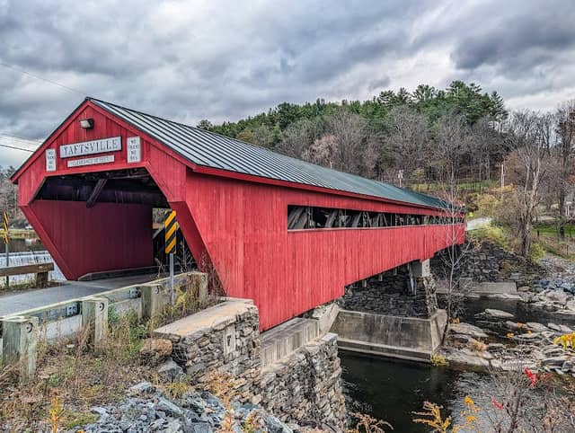 Historic Taftsville Covered Bridge - Image 1