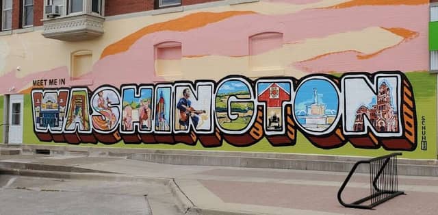 Meet Me in Washington Mural - Image 1