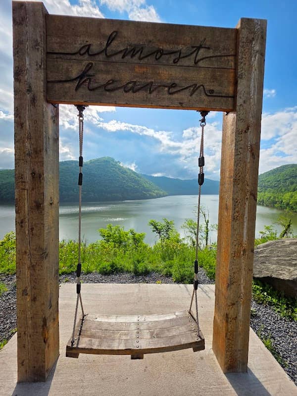 Almost Heaven Swing at Bluestone State Park - Image 2