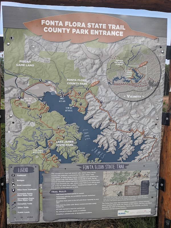 Fonta Flora County Park and Connector Trailhead - Image 1