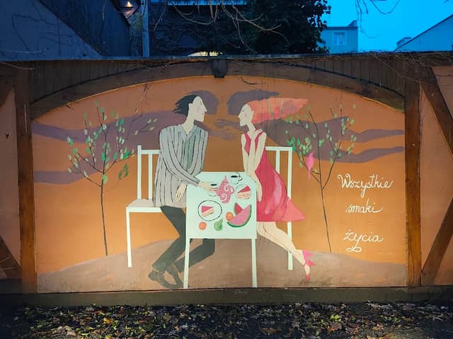Mural „Kawiarnia” - Image 2