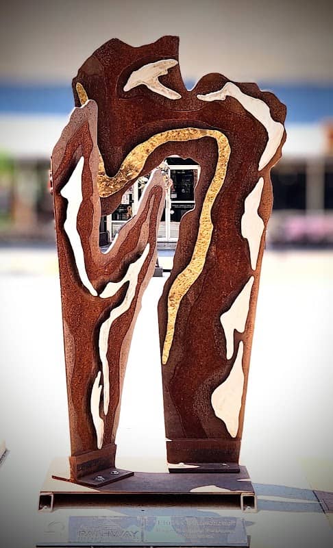 "Fluid Connections" Sculpture - Image 1