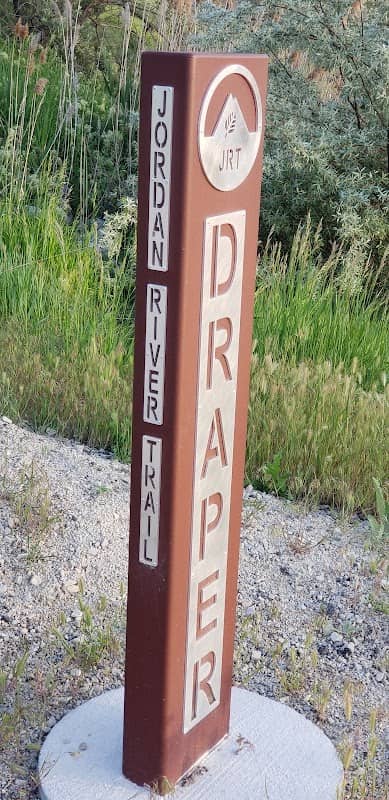 Jordan River Trail - "Draper" trail marker - Image 1