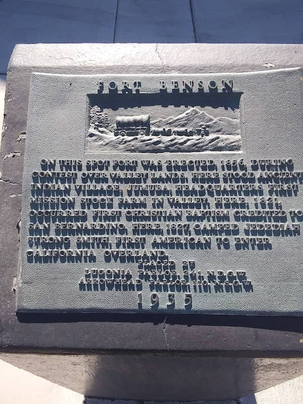 Fort Benson. California Historical Marker 617. - Image 1