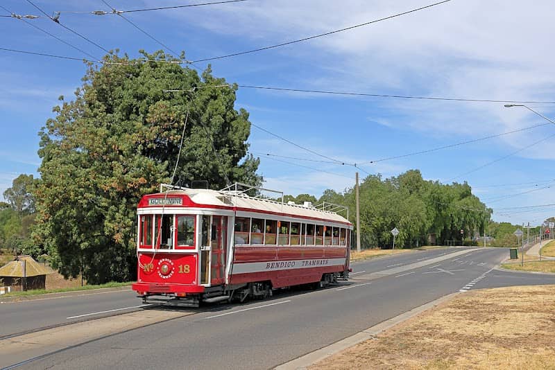 North Bendigo terminus of Bendigo Tourist Tramway - Image 1