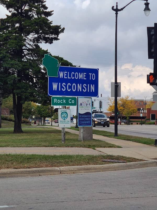 Welcome To Wisconsin Sign - Image 1