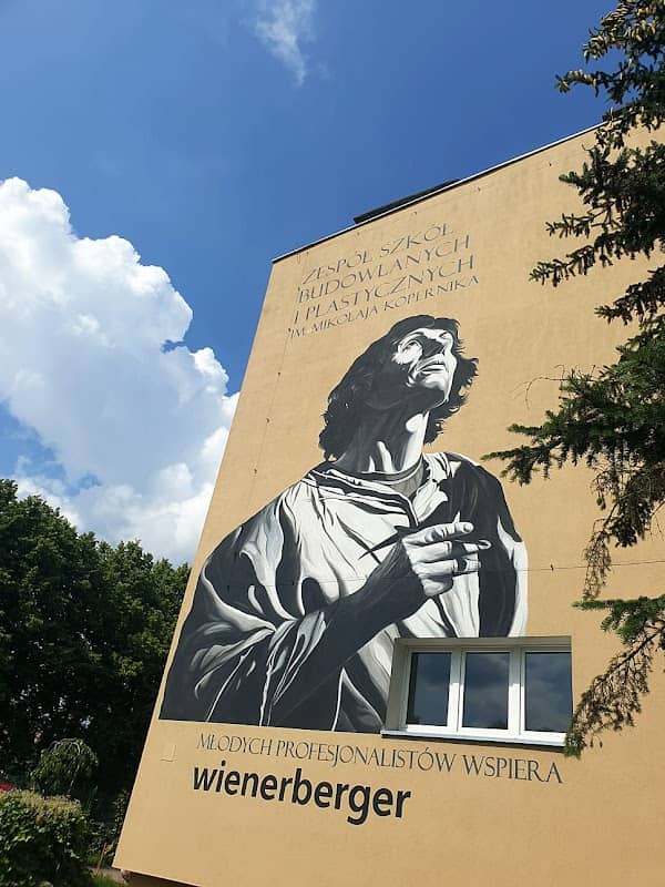 mural Mikołaj Kopernik autor: alemurale.pl - Image 1