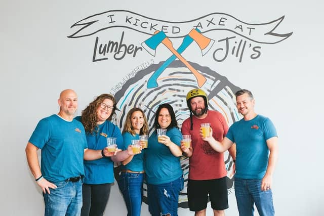 Lumber Jill's Axe Throwing - Image 1