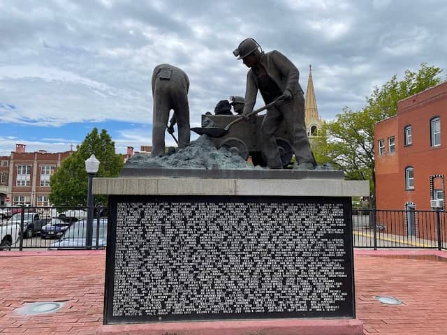 The Coal Miner's Canary and Coal Miners Monument - Image 2