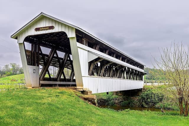 Historic Johnson Covered Bridge - Image 1