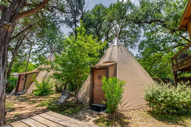 Tipis on the Guadalupe - Image 1