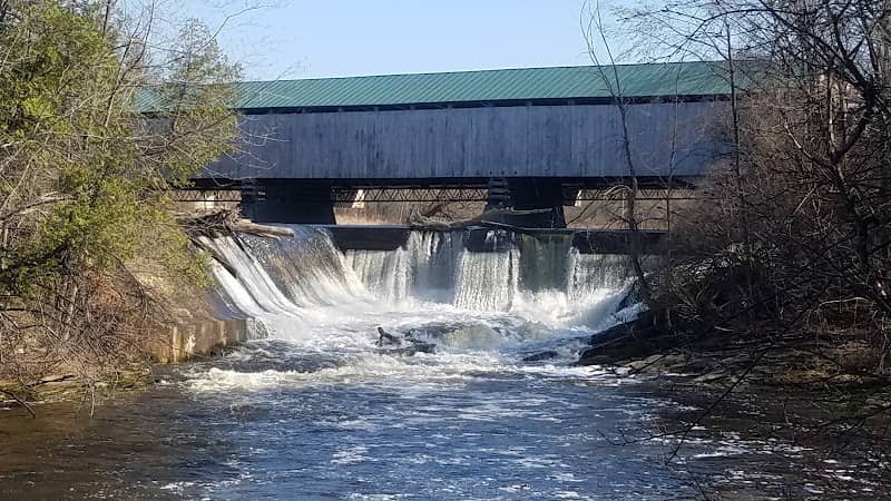 Historic Pulp Mill Covered Bridge - Image 2