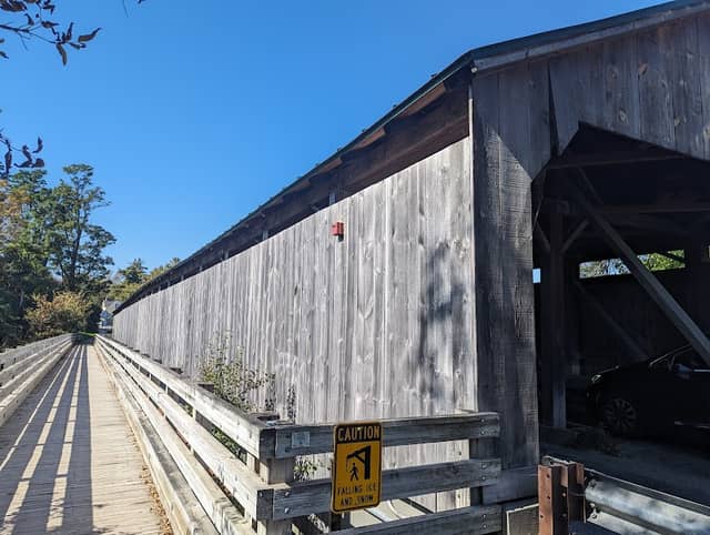 Historic Pulp Mill Covered Bridge - Image 3