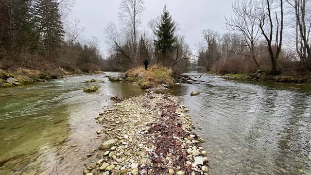 Zusammenfluss Leitzach und Mangfall - Image 1