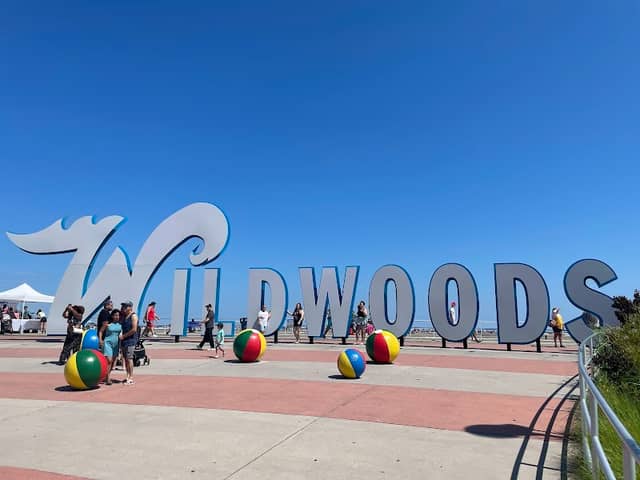 Wildwoods Beach Ball Sign - Image 1