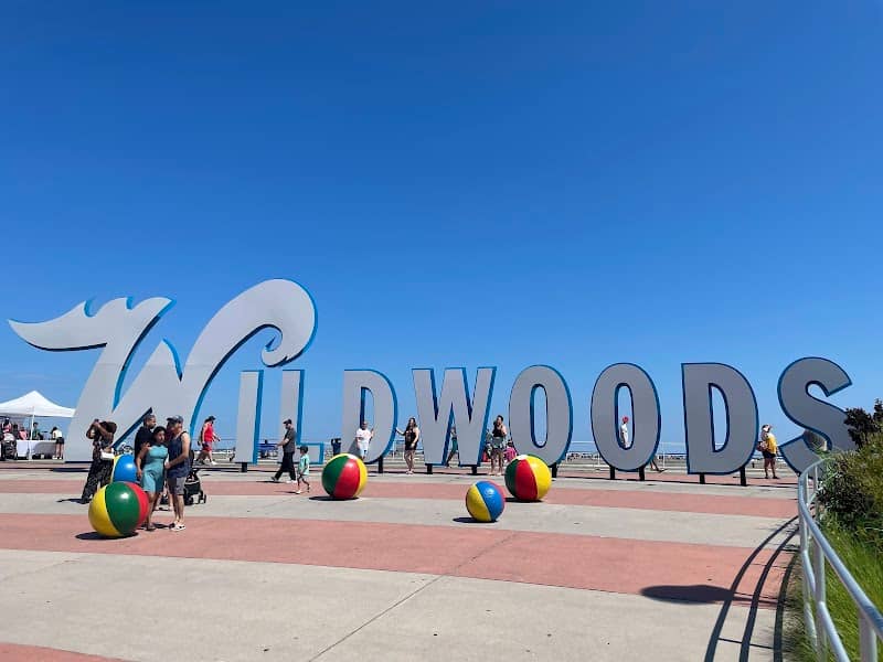 Wildwoods Beach Ball Sign - Image 1