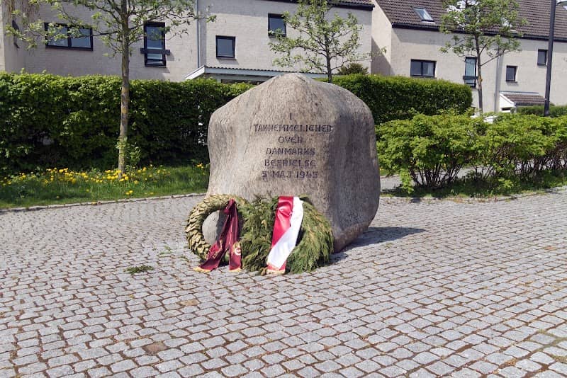Liberation stone in Gilleleje - Image 1