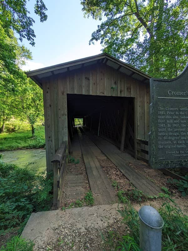 Historic Cromer's Mill Covered Bridge - Image 3