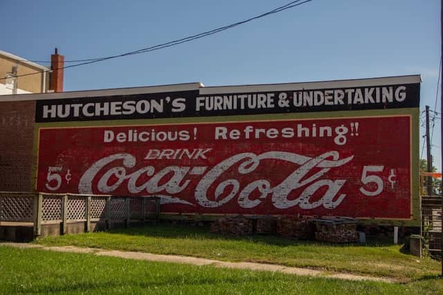 Coca Cola wall art - Image 1