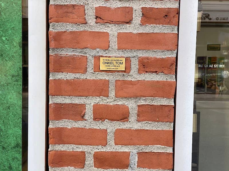 Mindeplaque Onkel Tom - Image 1