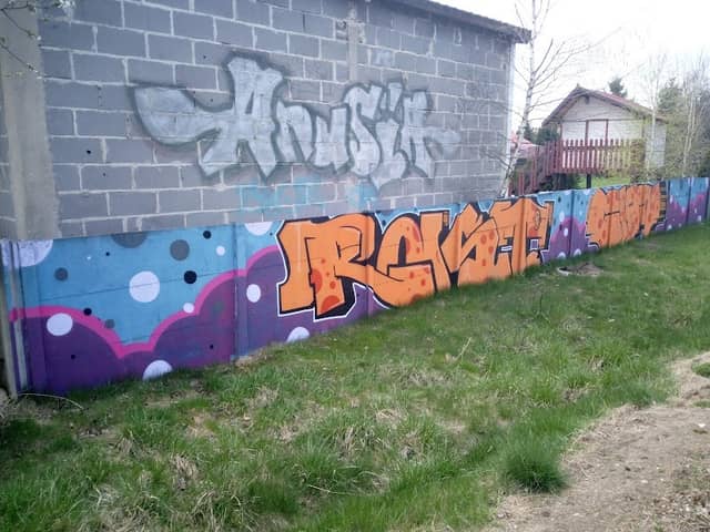 Graffiti przy torach WKD - Image 2