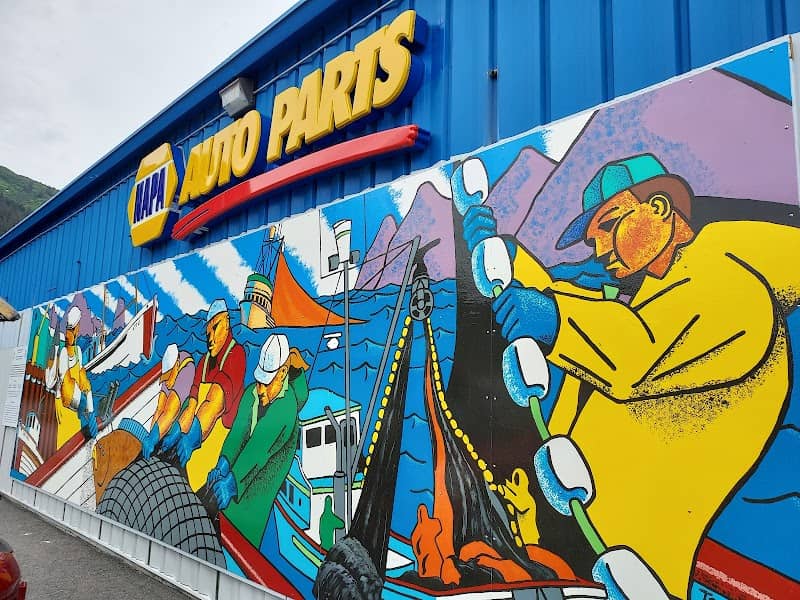 Mural "Tribute To Commercial Fishing" by Tom Missel - Image 2