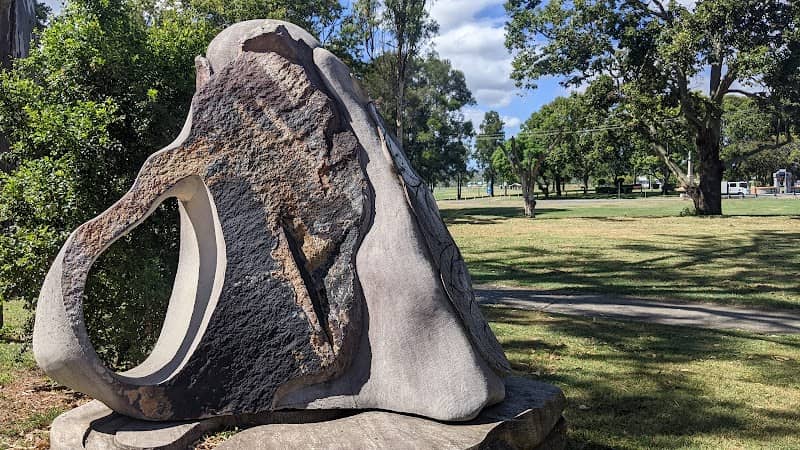 "Comfort" Sandstone Sculpture - Image 1
