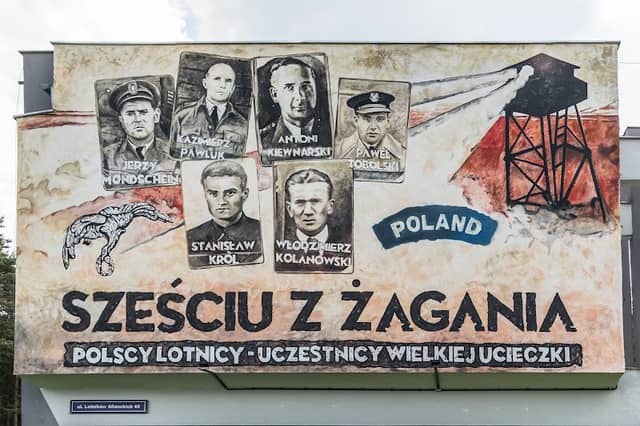 Mural "Sześciu z Żagania" - Image 2