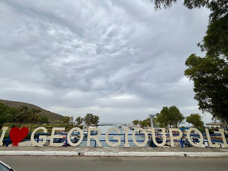 I love Georgioupoli sign - Image 1