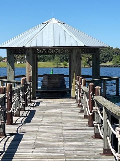 Gazebo at Lake Sumter Landing in The Villages - Image 1