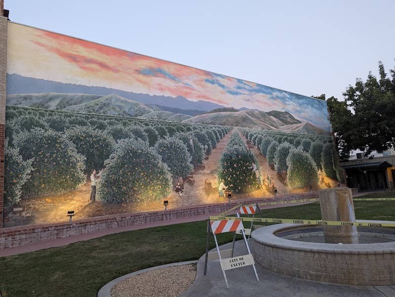 Mural-- Orange Harvest - Image 2