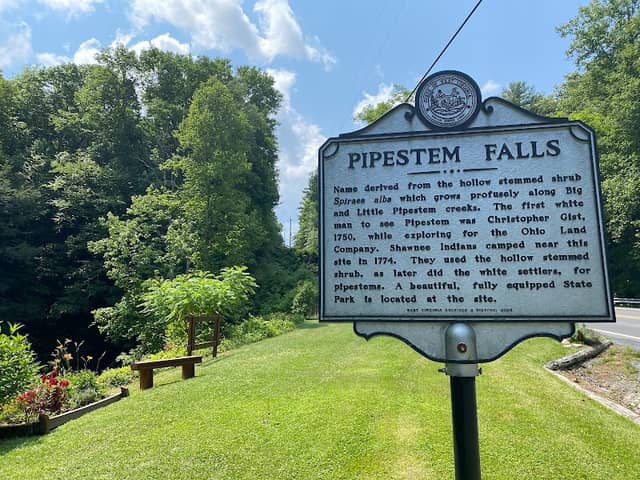 Pipestem Falls - Image 1