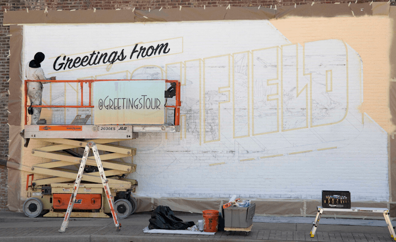Greetings from Litchfield Mural - Image 2
